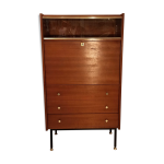 Secrétaire vintage vitrine commode et bureau 1960 Secrétaire vintage vitrine commode et bureau 1960
