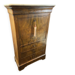 Secrtaire xixe en noyer d'poque louis - philippe