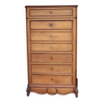 Magnifique secrtaire xixeme en plaquage de noyer.