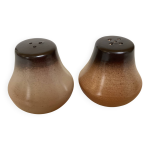 Sel et poivre cramique marron beige