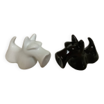 Sel et poivre chiens black and white