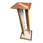 Sellette ancienne bois design r�versible vintage #d460