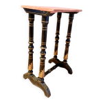 Sellette en bois laqu� napol�on iii