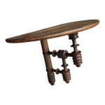 Sellette en bois tourn 1900