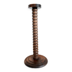 Sellette cendrier en bois tourn� 1940 art d�co