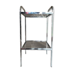 Sellette tagre vintage vers 1970 chrome