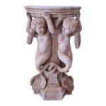 Sellette en marbre xxe