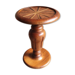 Sellette marqueterie �b�niste d'art