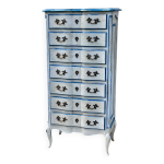 Semainier (7 tiroirs) patin� style proven�al