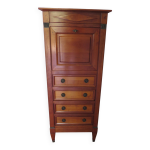 Semainier - secrtaire - style louis philippe / empire - bois massif
