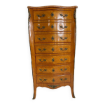 Semainier de style louis xv estampillé skalski france, années 1960 1980 Semainier de style louis xv estampillé skalski france, années 1960 1980