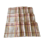 Serie de 12 serviettes en lin et coton anciennes