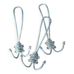 Série de 3 anciennes patères, porte manteau, fin xix ème, début xx ème Série de 3 anciennes patères, porte manteau, fin xix ème, début xx ème