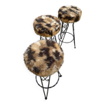 Srie de 3 tabourets de bar annes 70