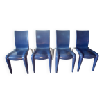 S�rie de 4 chaises p. starck, �dition vitra, 1992