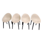 Srie de 4 fauteuils kartell mr. impossible