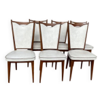 Srie de 6 chaises design scandinave