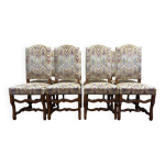Srie de 8 chaises de style louisxiii