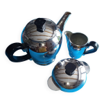 Service 3 pices baumlin nickel chrome - cafetire / thire verseuse, crmier pot  lait, sucrier
