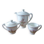 Service 3 pices faence de gien