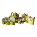 Service ancien  caf et th complet en porcelaine