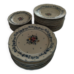 Service assiettes table mates