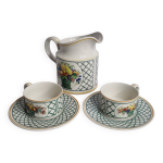 Service à boisson vintage, modèle basket de villeroy & boch Service à boisson vintage, modèle basket de villeroy & boch