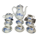 Service caf complet 6 personnes porcelaine haviland limoges c649 s