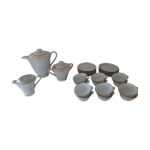 Service  caf complet en porcelaine ptes et maux de limoges