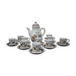 Service  caf en grs de gien cafetire et 10 tasses