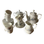 Service � caf� en porcelaine