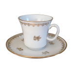 Service � caf� en porcelaine ancienne