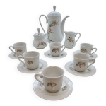 Service a caf en porcelaine johann seltmann vohenstrauss bavaria 50 / 60
