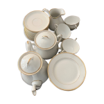 Service  caf en porcelaine de limoges