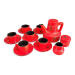 Service  caf vintage 6 personnes complet