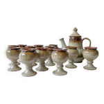 Service � caf� vintage en c. dangon salins des ann�es 1950