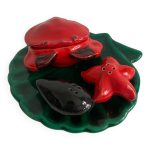 Service  condiments barbotine crabe