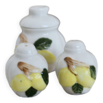 Service condiments vintage barbotine citron Service condiments vintage barbotine citron