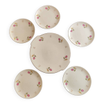 Service  dessert porcelaine de gien