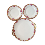 Service  dessert en porcelaine de limoges par andr franois (1919 - 1934)
