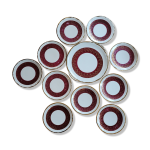 Service  dessert porcelaine luf