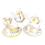 Service duo  th ou caf par l'atelier cerenne  vallauris, vers 1955