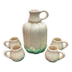 Service � liqueur en barbotine imitation melon