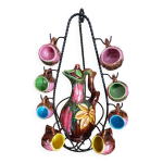 Service � liqueur en c�ramique vintage