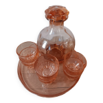 Service � liqueur complet en rosaline