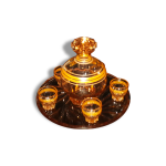 Service  liqueur orange avec liser orange