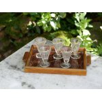 Service  liqueur, plateau et mazagrans vintage