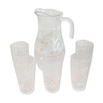 Service  orangeade pichet et 5 verres nanben