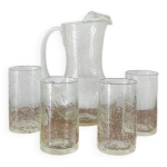Service orangeade verre bull