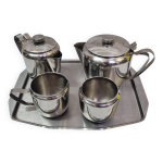 Service  petit djeuner stainless, 1970